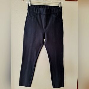 Spanx Perfect Pant Pull On Ponte Black Womens size S